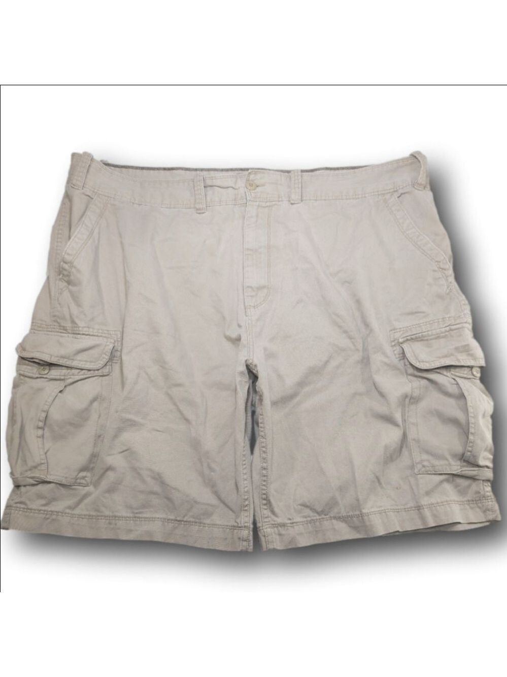 Men's The Foundry Supply Co. Cargo Shorts Waist 48 Beige